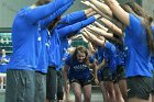 Swimming Senior Day  Wheaton College Women's Swimming & Diving seniors were honored on Senior Day prior to the team’s duel meet against Babson, January 11, 2020. - Photo By: KEITH NORDSTROM : Wheaton, Swimming, Senior Day
